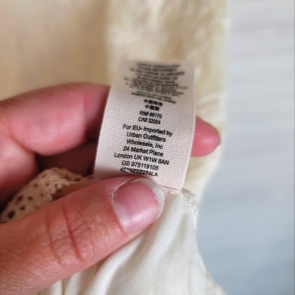 FREE PEOPLE Lacey Affair Dress in Ivory, sz Small - Picture 11 of 16